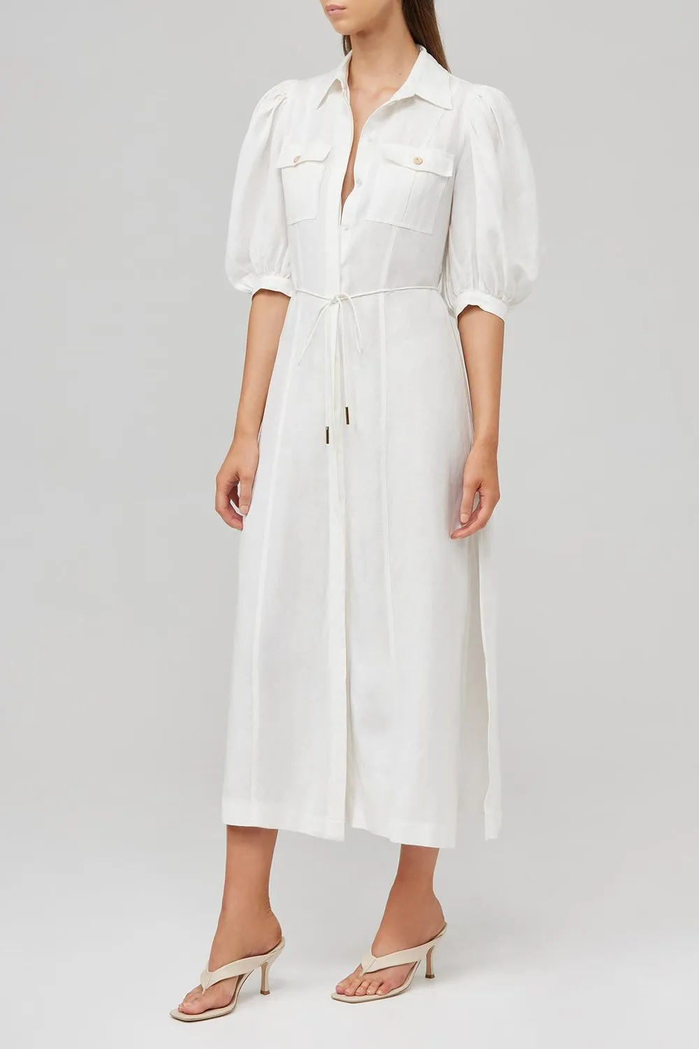 Hazel Dress- Ivory